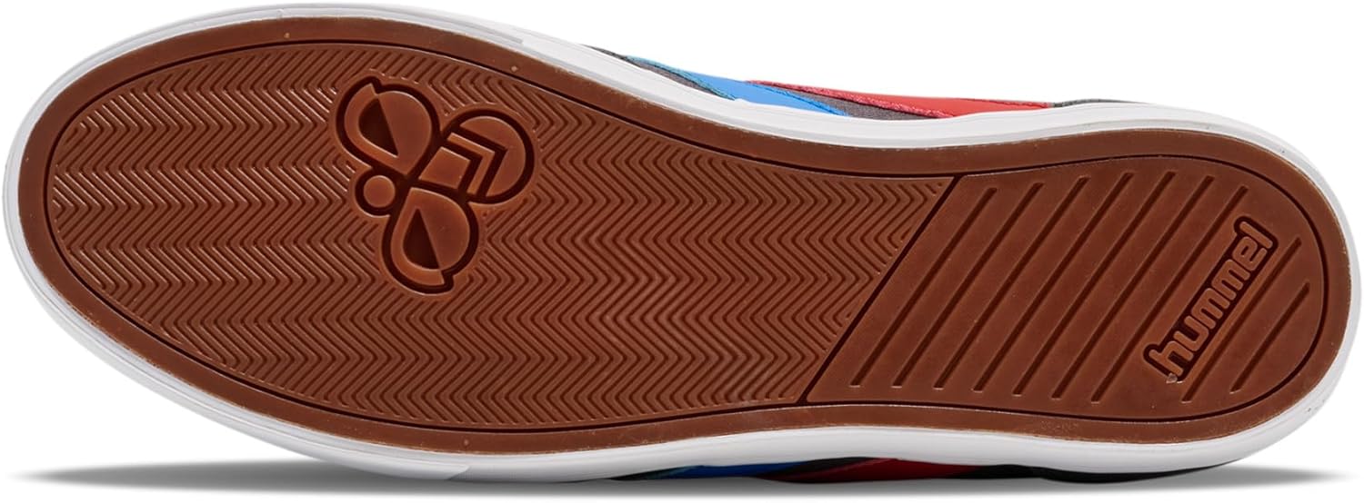 Кроссовки Hummel Unisex-Adult Stadil Light Canvas, красный/синий — фото 2
