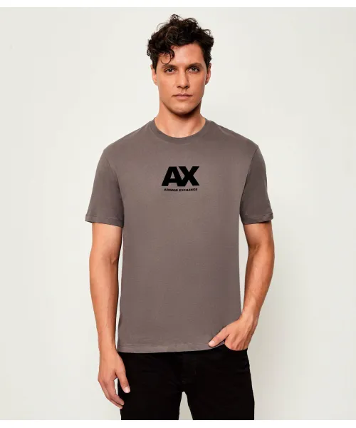 

Футболка Regular fit Armani Exchange, коричневый