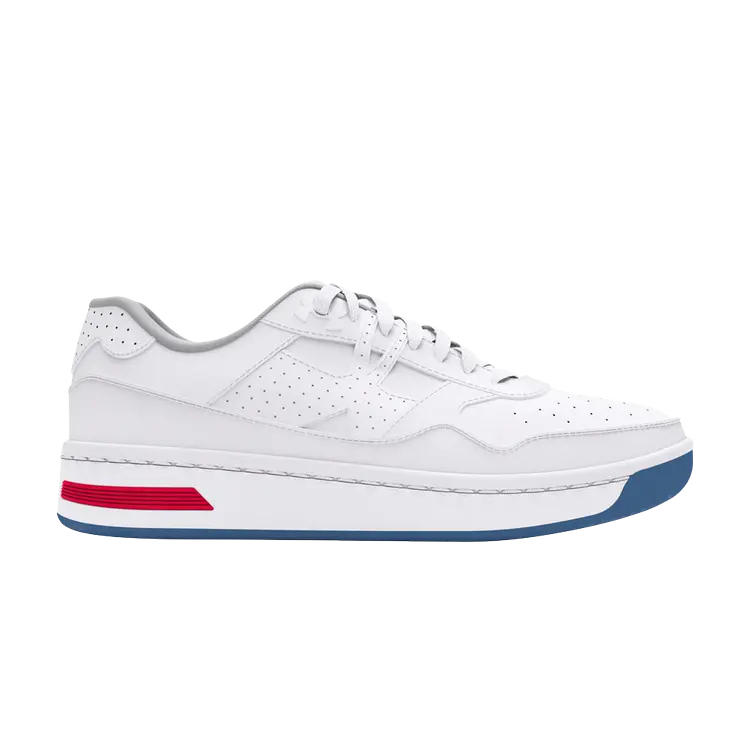Кроссовки Wmns Court 96, цвет White Blue Red