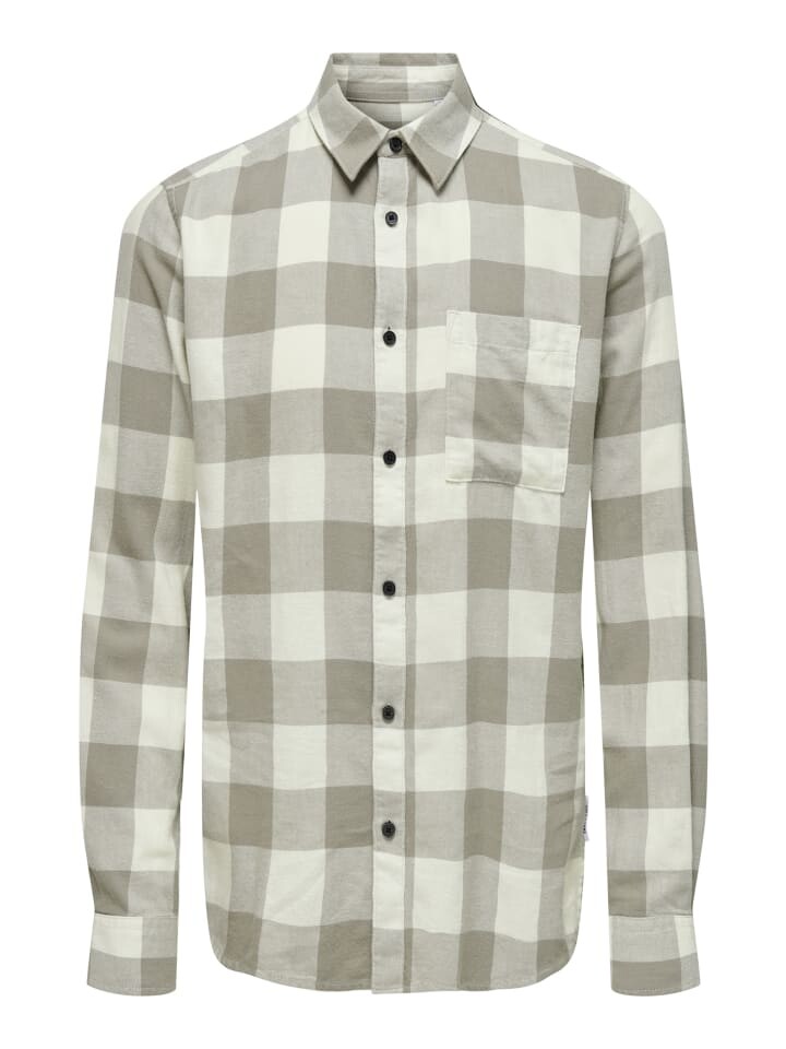 

Рубашка Only&Sons Gudmundur, белый