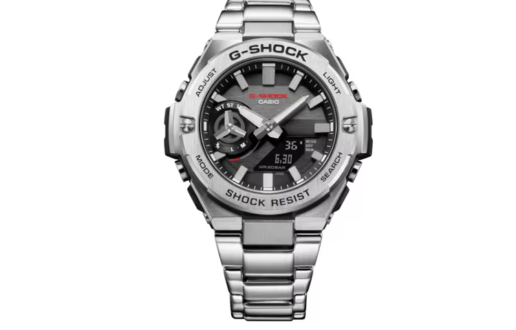 

Мужские часы G-STEEL серия Silver GST-B500D-1AJF CASIO