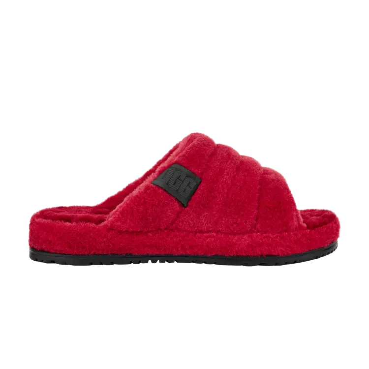 

Кроссовки UGG Fluff You Slide Samba Red, красный