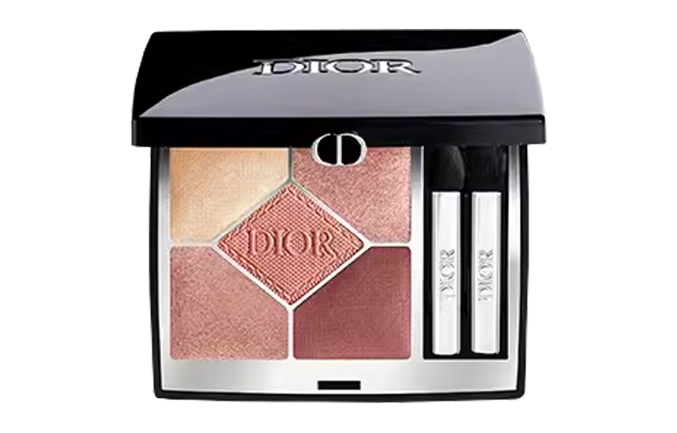 

Палитра теней для век в 5 цветов, пудровая текстура, для естественного макияжа и контуринга DIOR