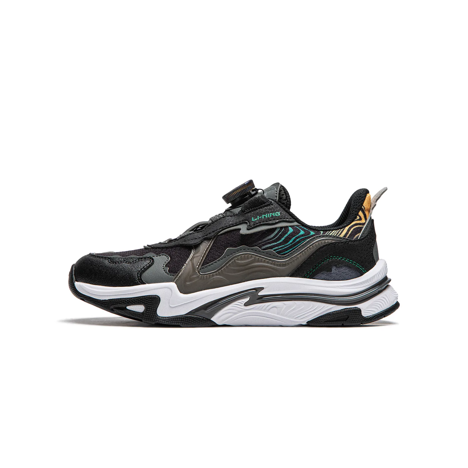 YOUNG Li-Ning YOUNG Cushioning Rebound низкие детские кроссовки черные