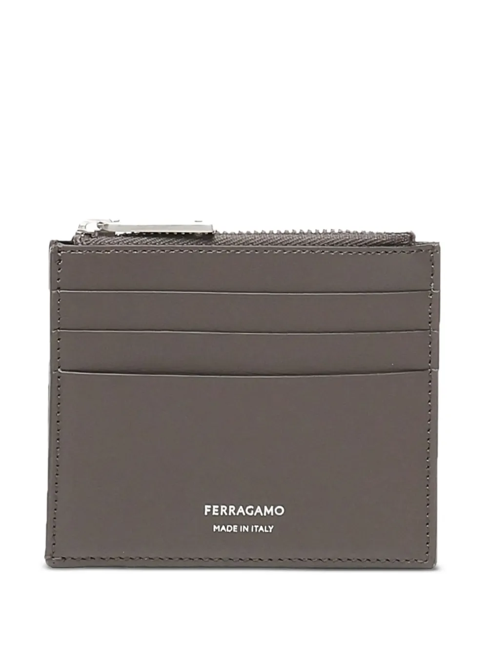 

Кошелек с логотипом Ferragamo, серый
