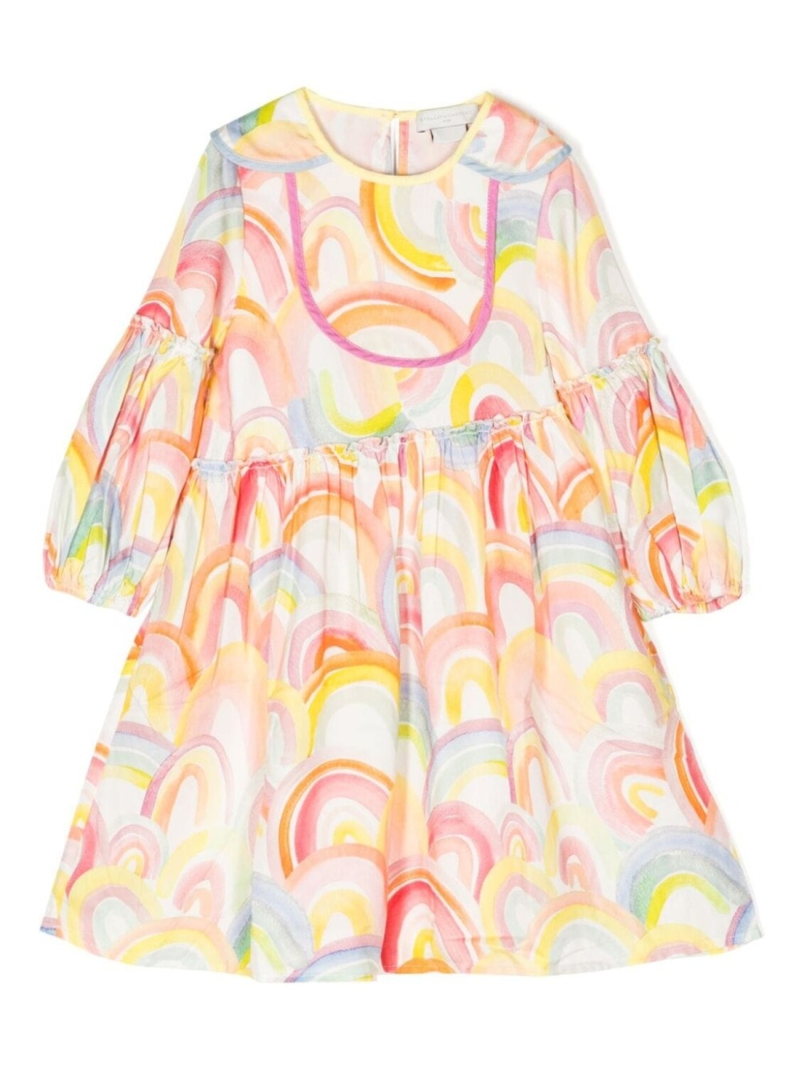 

Stella McCartney Kids платье Rainbow с длинными рукавами, розовый