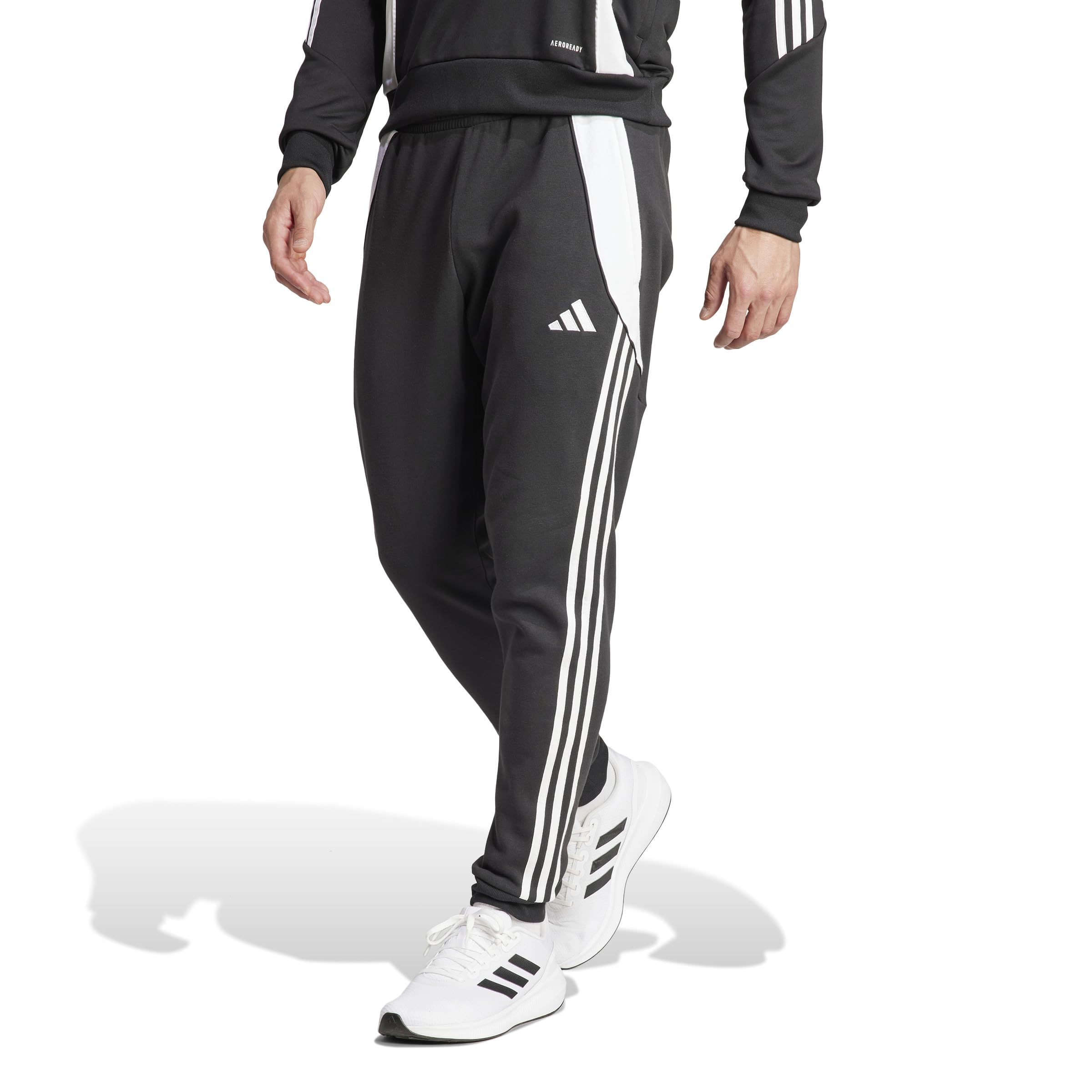 

Брюки Adidas Tiro 24 Sweatpants, черный/белый