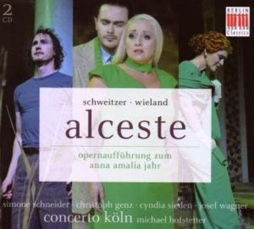 

CD диск Schweizer / Schneider / Genz / Sieden / Cto Koln: Alceste (Complete)