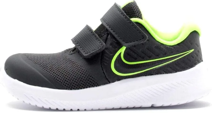 Детские беговые кроссовки Nike Star Runner 2 (PSV) унисекс, белый/зеленый/серый