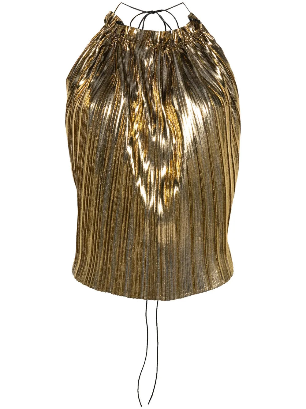 

Топ с открытой спиной Atu Body Couture, золотой