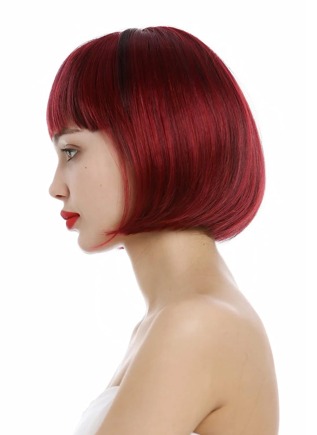 Женский парик WIG ME UP VK-4-872-888 короткий боб красный Wig Me Up, Red Mix (872-888) — фото 2