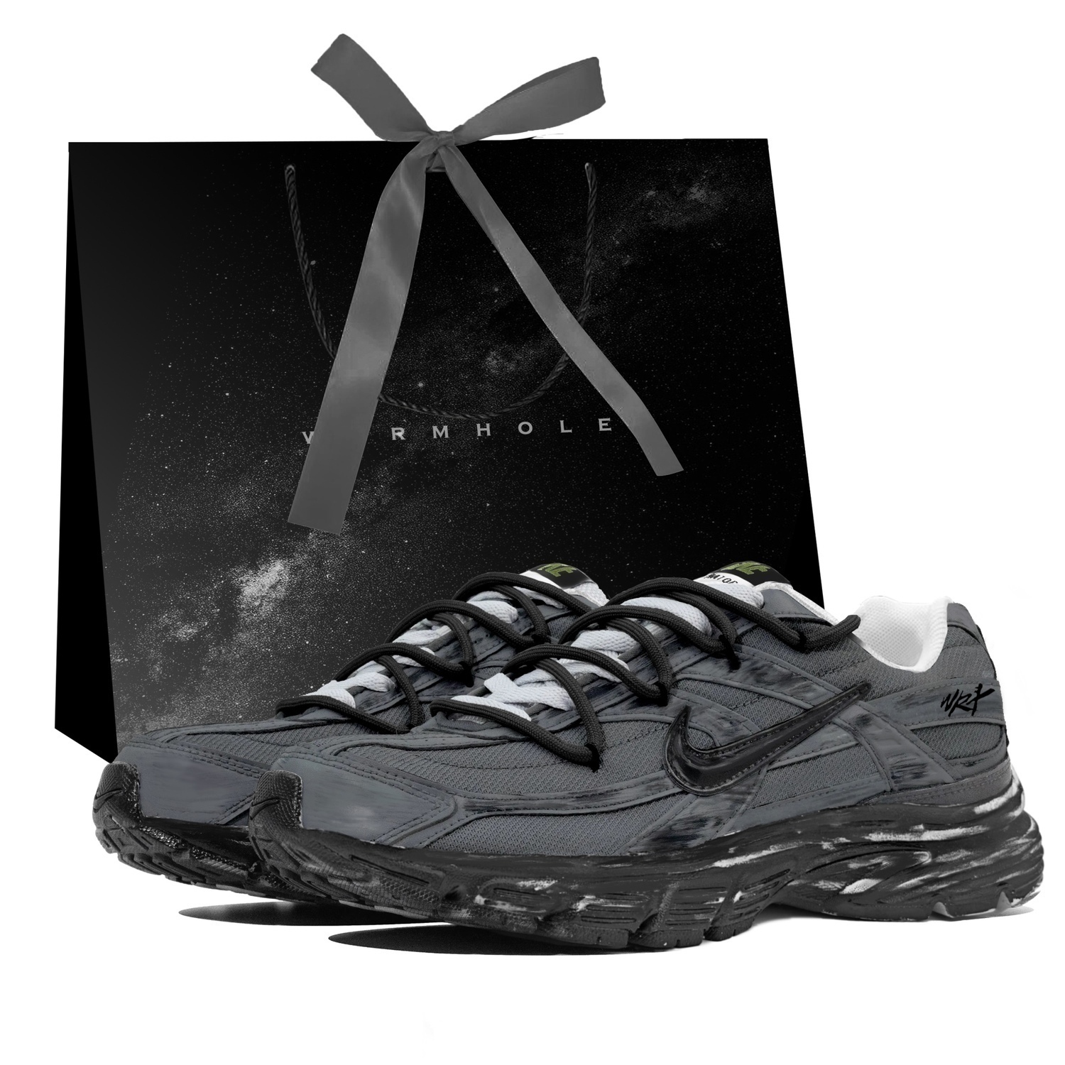 

Nike Initiator Cushioning, Wear Resistant Low top Running Shoes Men's Gray