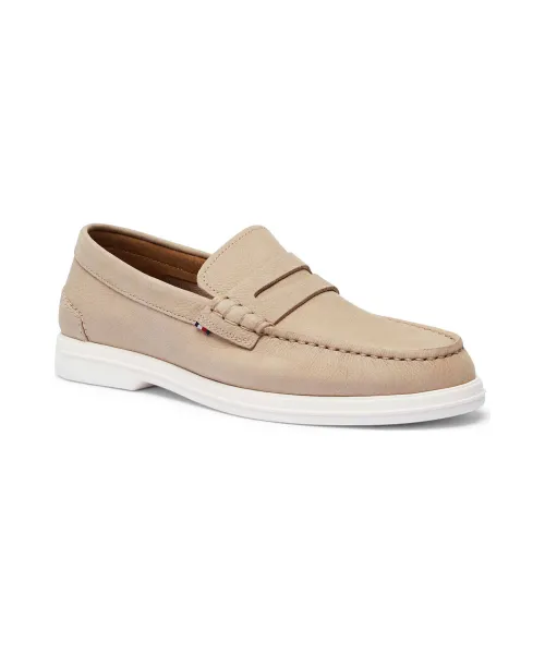 

Кожаные мокасины Tommy Hilfiger, бежевый