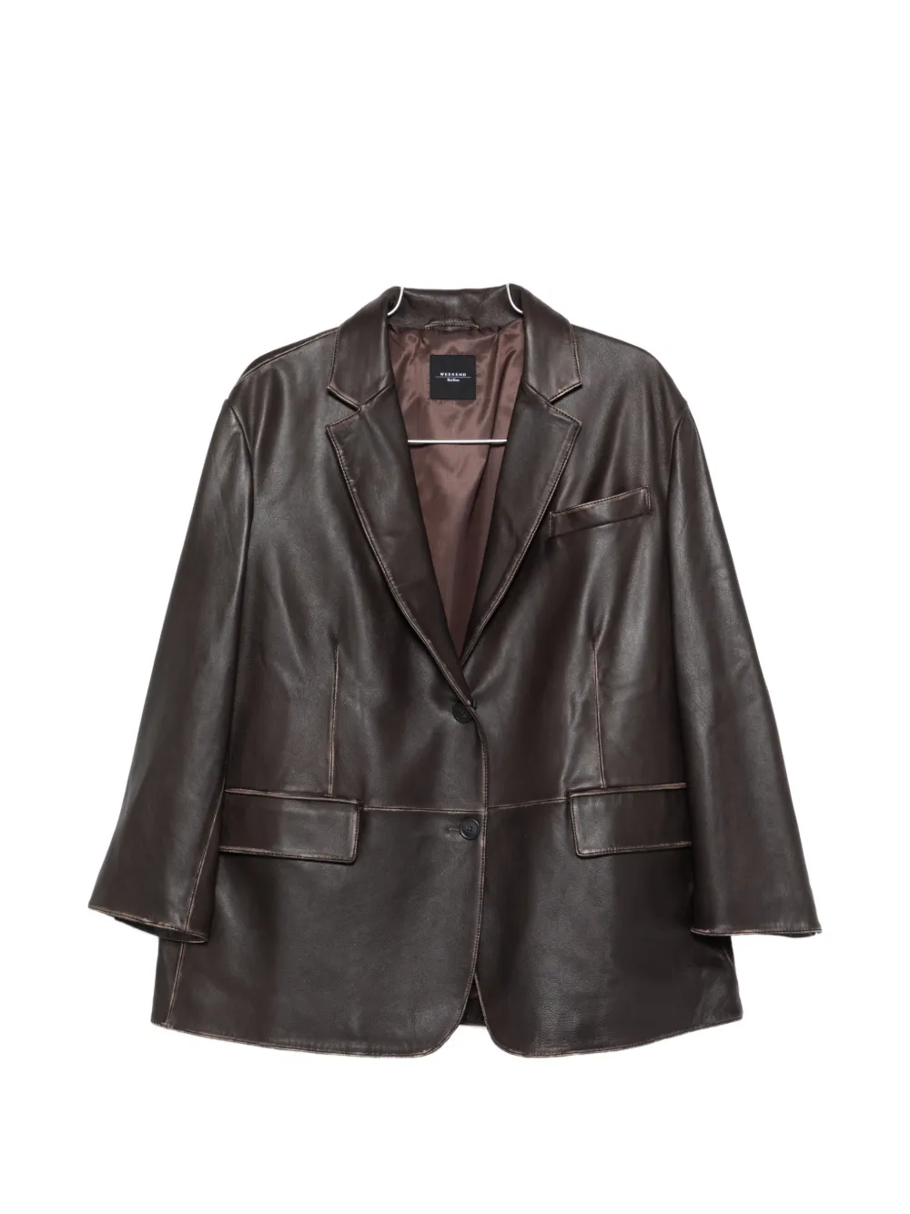 

Куртка с нагрудным карманом Wkdpila Weekend Max Mara, коричневый