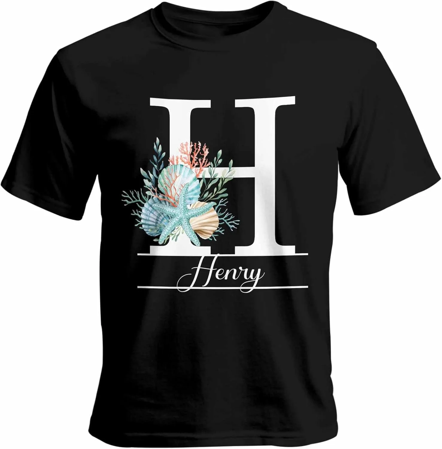 

Футболка с именем или текстом, Unisex Cotton Round Neck Vaxbryntel