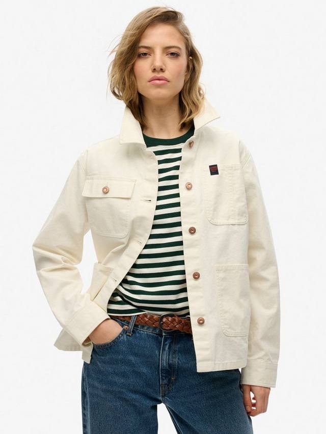 

Повседневная куртка для работы по дому Superdry, белый