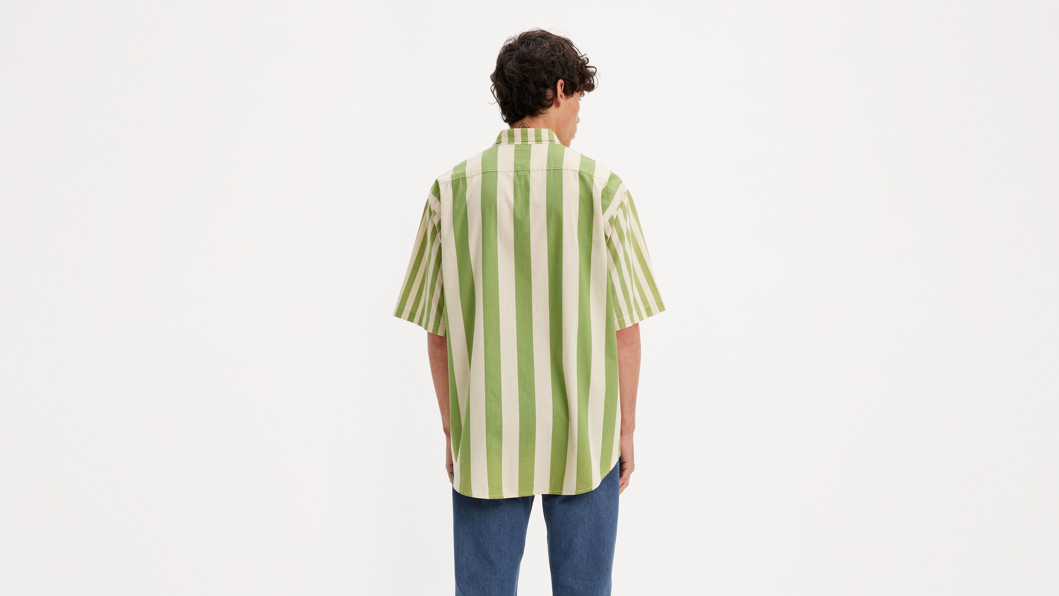 

Рубашка Levi's Skateboarding с коротким рукавом из ткани, цвет Mixed Up - Green