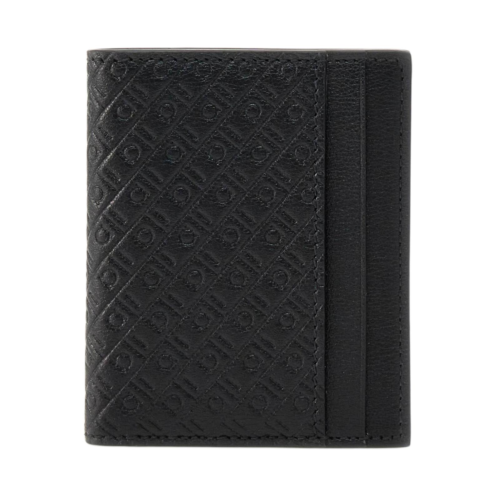 

Ferragamo Кожаный картхолдер мужской черный