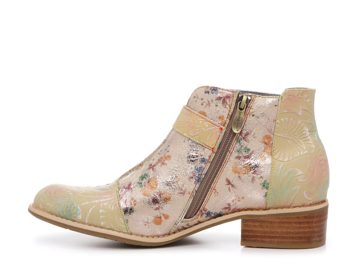 Ботильоны Coralie Bootie L'Artiste By Spring Step, цвет beige_mintgreen_multicolor — фото 3