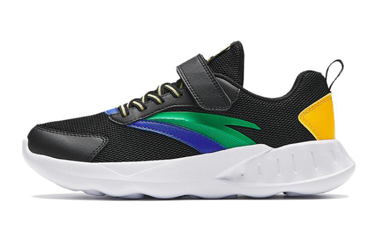

Детские кроссовки GS Low-top черные/зеленые/желтые Anta Kids, черный