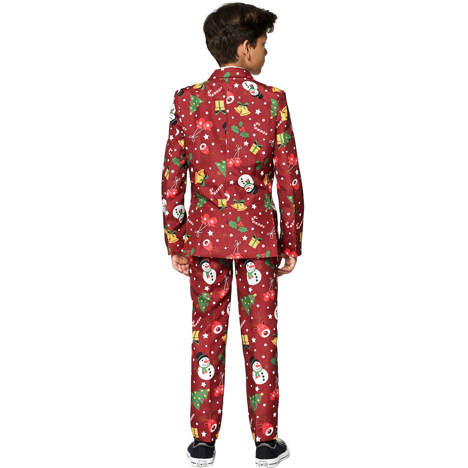 

Рождественский костюм с подсветкой Suitmeister Red Icons для мальчиков 4–16 лет Suitmeister