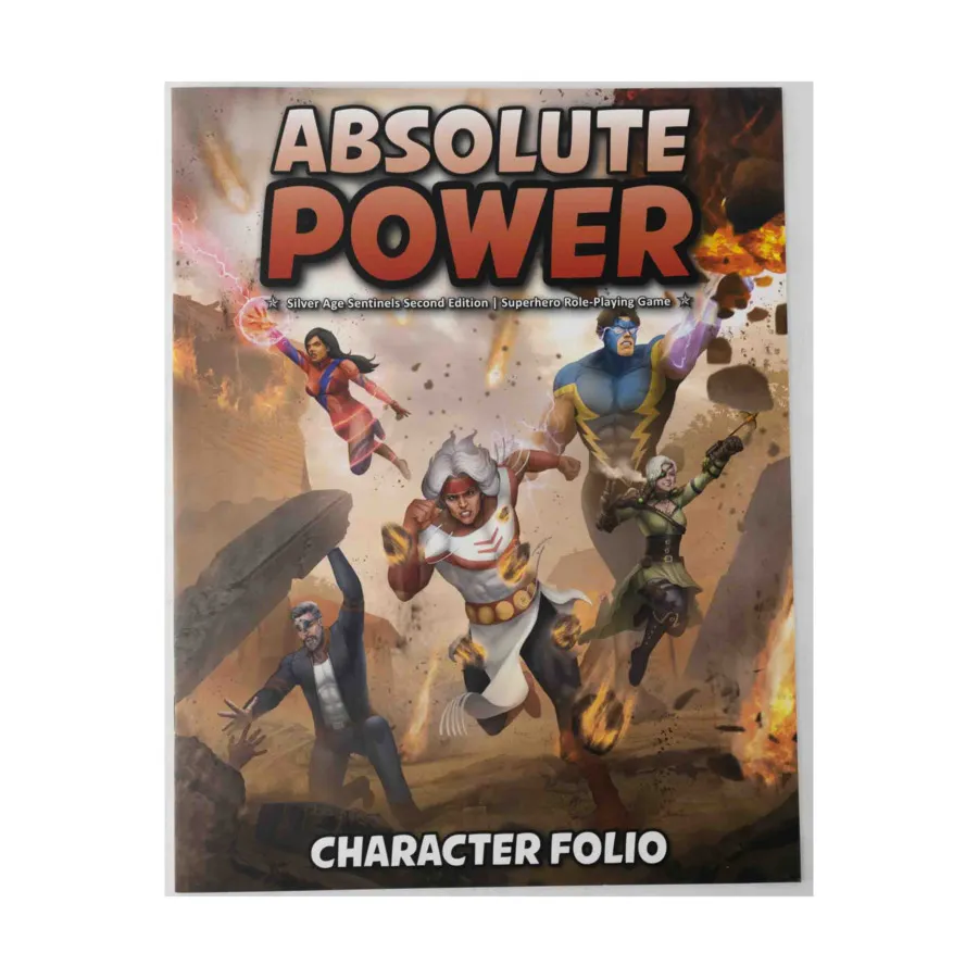 

Character Folio, Absolute Power (Dyskami Publishing), мягкая обложка