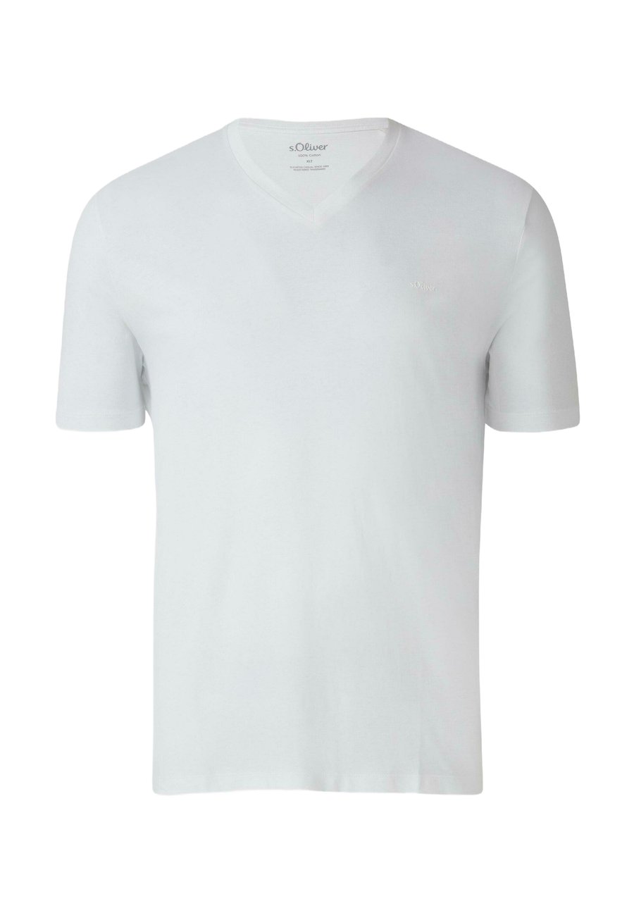 

Футболка s.Oliver Basic T-shirt, Weiß/White, Белый, Футболка s.Oliver Basic T-shirt, Weiß/White