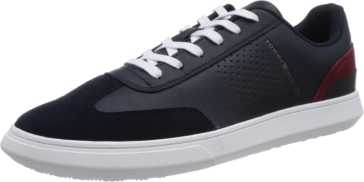 

Мужские корпоративные кроссовки Tommy Hilfiger из кожи Cupsole, Blue Desert Sky
