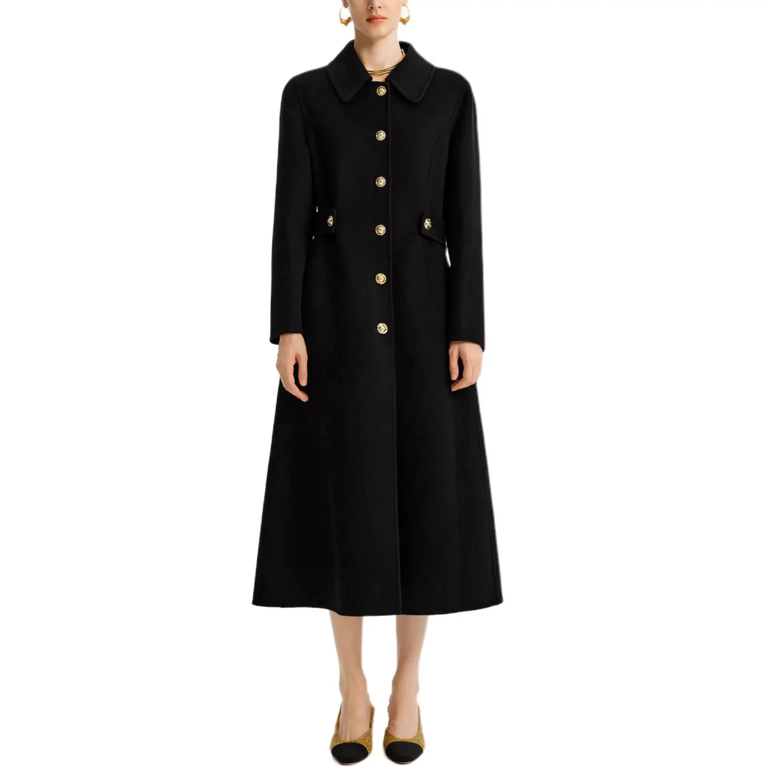 

KARL LAGERFELD / Karl Lagerfeld Jeans Пальто KARL LAGERFELD FW24 женское черное, Black