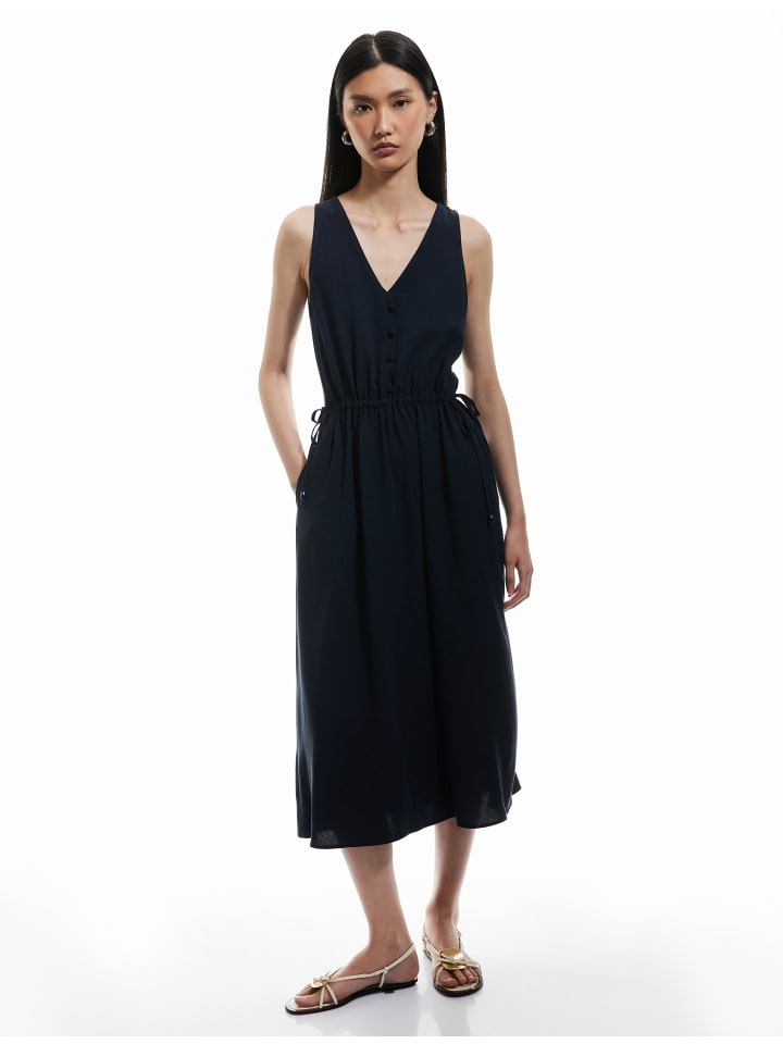 

Платье до колена KOTON, темно-синий