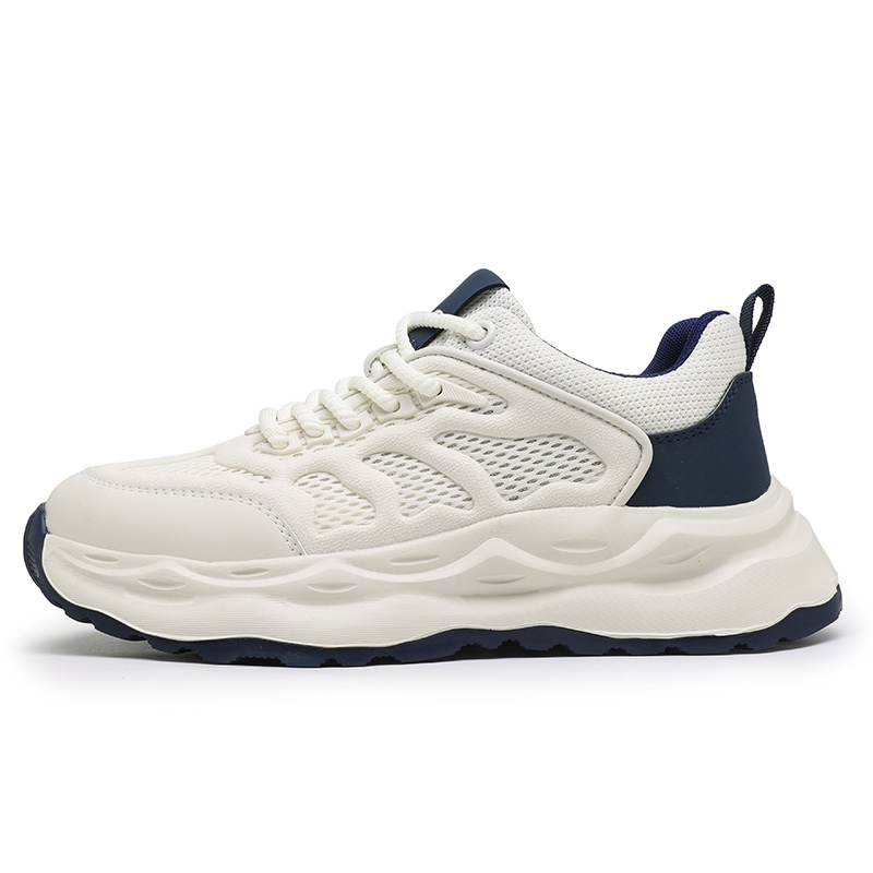 

Низкие повседневные кроссовки для мужчин Slip Resistant, Breathable, Height Increasing SENGUIBUCK, белый