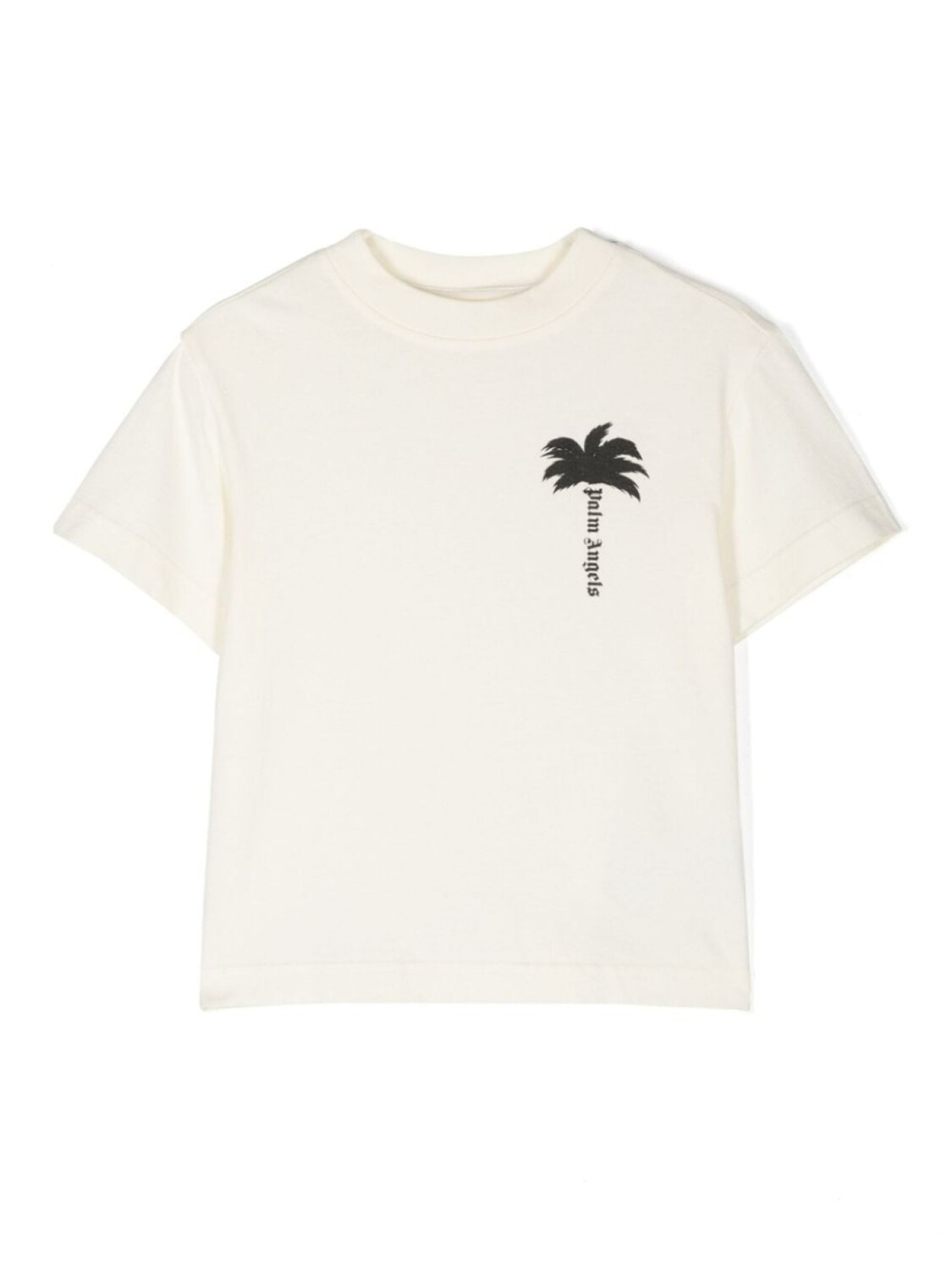 

Palm Angels Kids футболка из хлопка Palm, нейтральный цвет