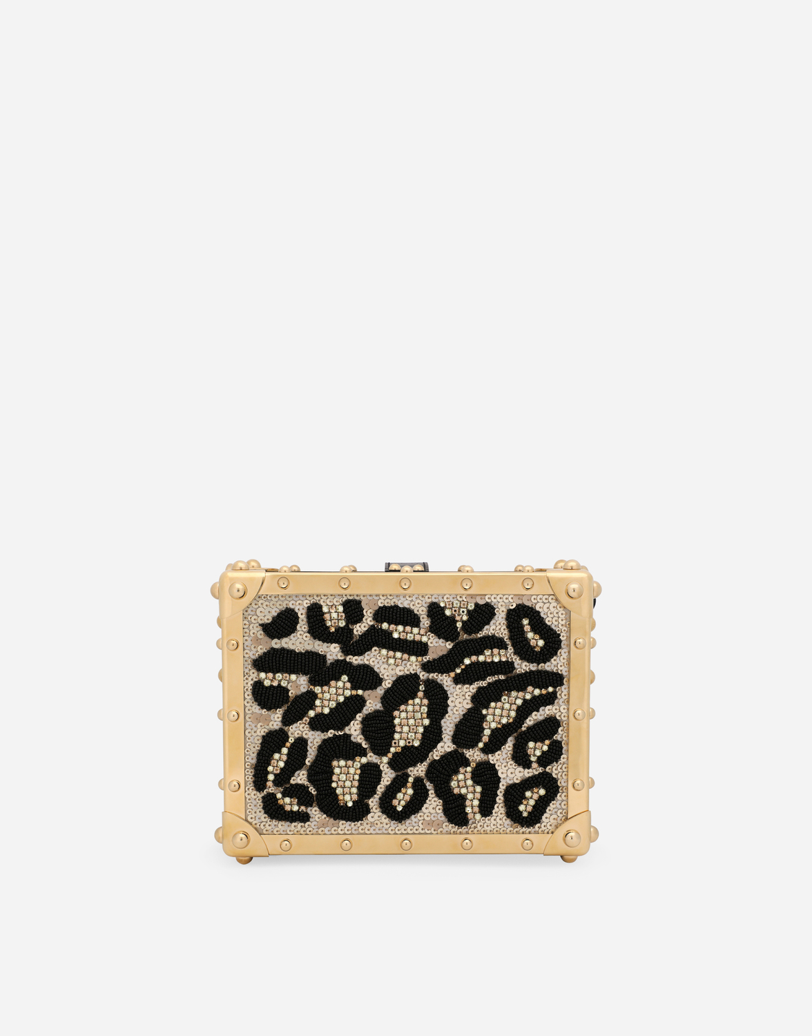Атласная шкатулка dolce с вышивкой Dolce & Gabbana, мультиколор — фото 4