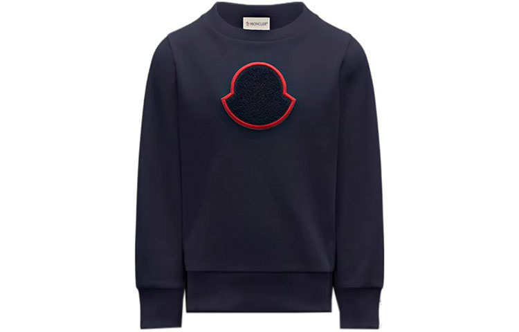 

Moncler Детская толстовка SS22, синяя