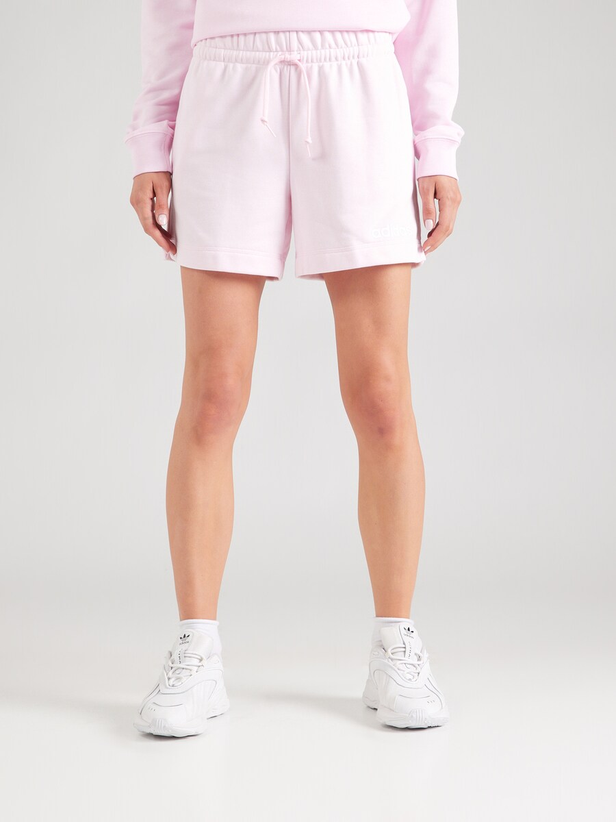 Обычные тренировочные брюки ADIDAS SPORTSWEAR Essentials, розовый — фото 2