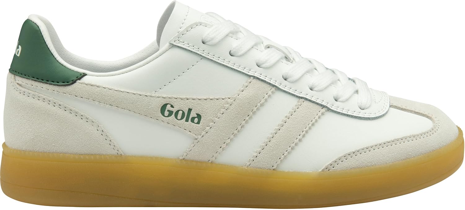 

Кроссовки Gola Mens Viper Leather, белый/зеленый