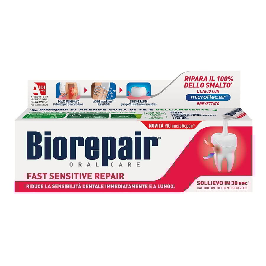 

Blanx Biorepair, Зубная паста без фтора для чувствительных зубов, 75 мл