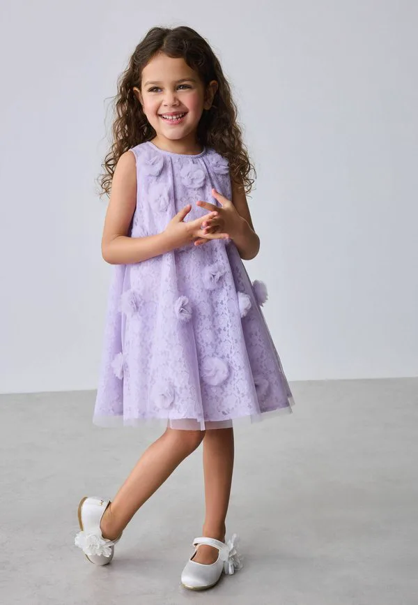 Коктейльное платье/вечернее платье прямого кроя с накладкой Baker By Ted Baker, Lilac Purple