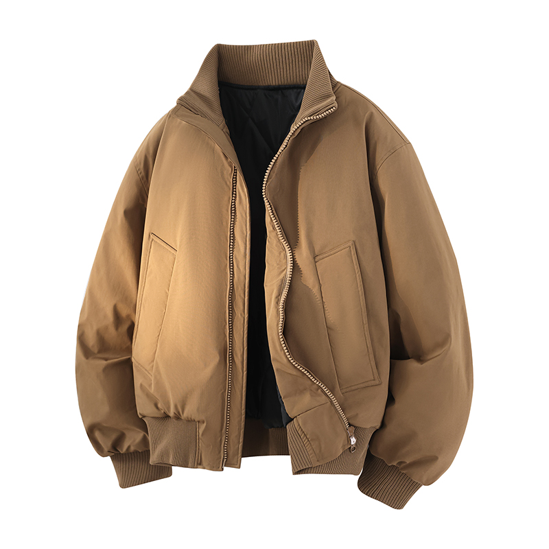 

Пуховик Unisex Lapel Thickened Puffer X1617, coffee[padded]