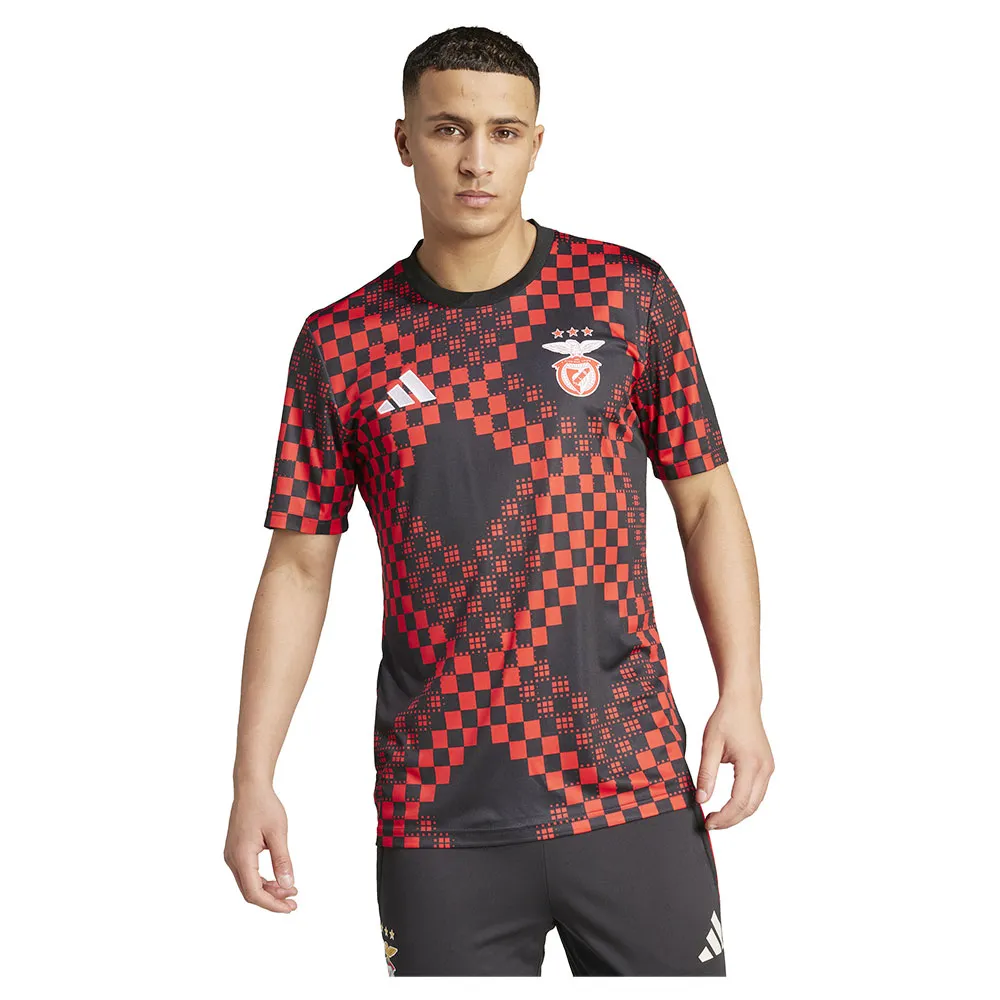 

Футболка с коротким рукавом adidas Benfica 25/26 pre match, красный