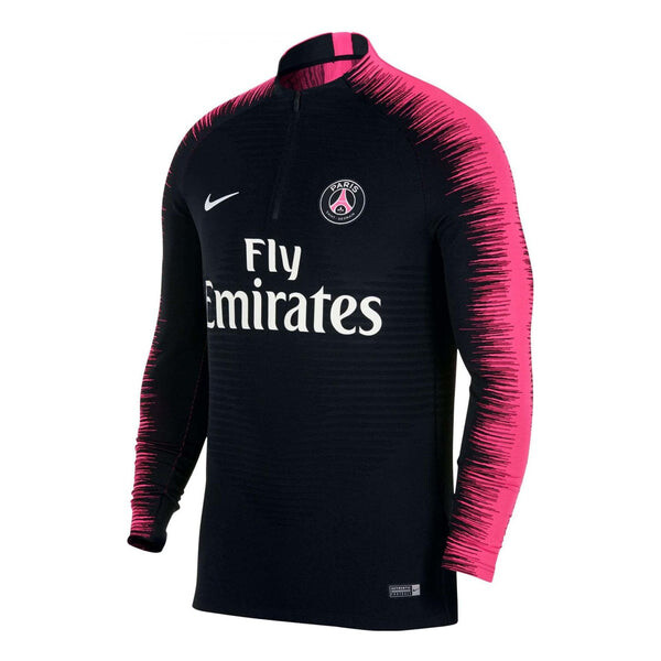 

Куртка Nike Contrasting Colors Alphabet Team Half Zipper Soccer Jacket 'Black Pink', мультиколор