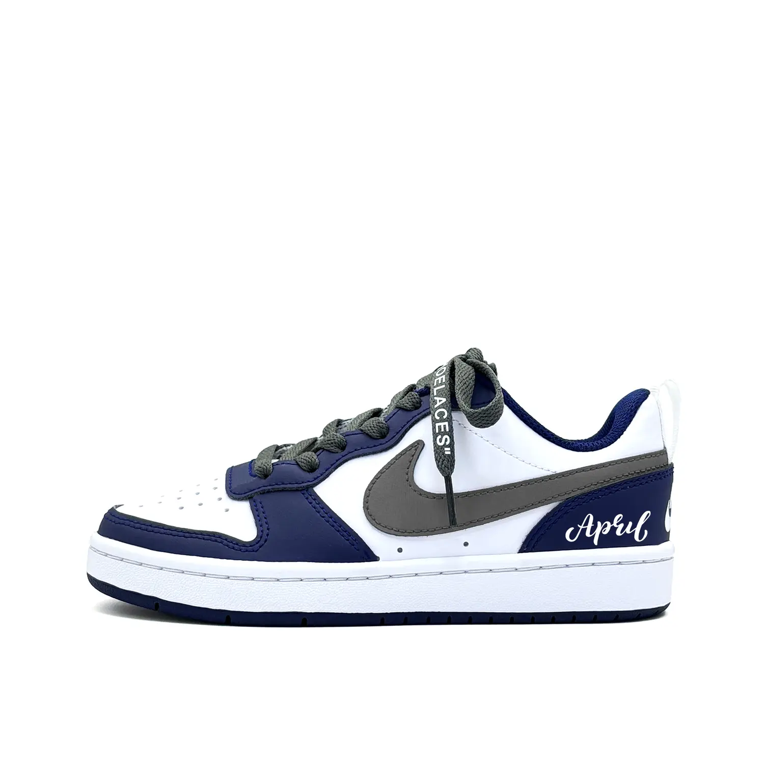 

Детские скейтерские кроссовки Court Borough для младших школьников Nike, серый