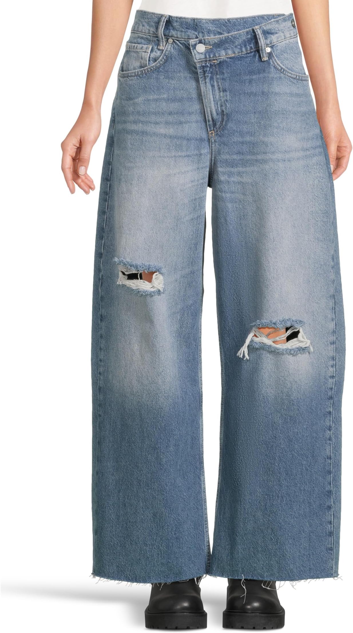 

Джинсы AllSaints Aki Crossover Jean, цвет Light Indigo