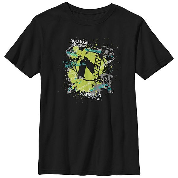 

Футболка с принтом Nerf graffiti logo husky для мальчиков Licensed Character