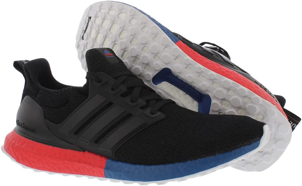 Мужские кроссовки Adidas Ultraboost DNA, черный/красный/синий/зеленый — фото 4