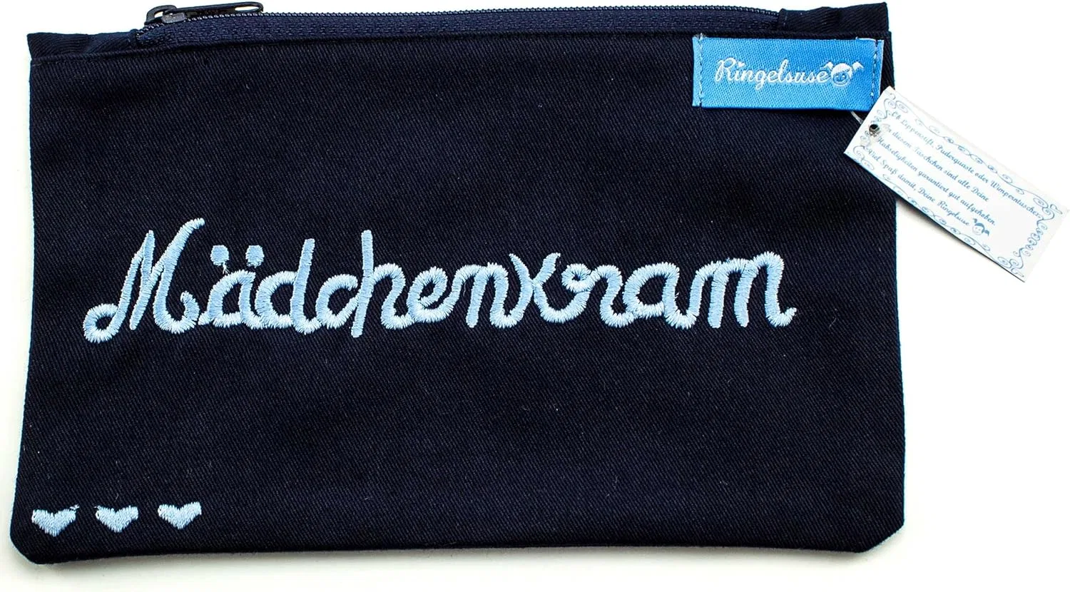 Женская косметичка «Girl's Item» из хлопка темно-синяя Ringelsuse, Darkblue