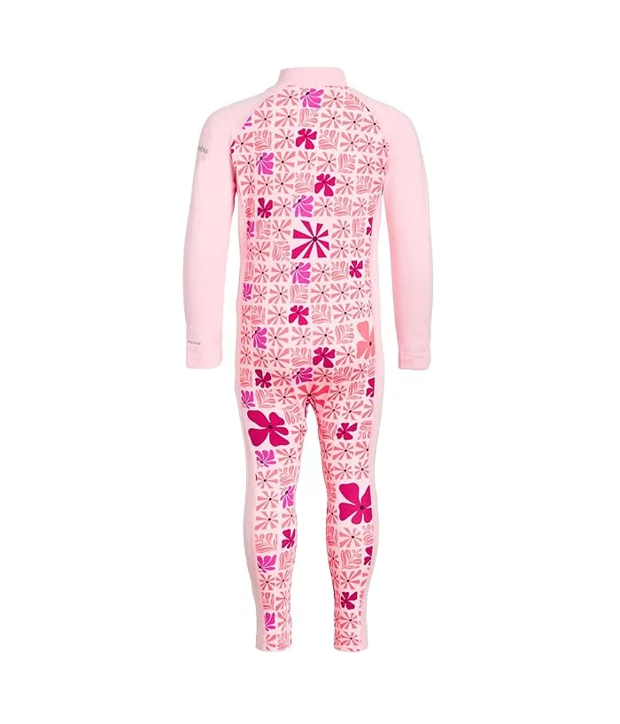 Комбинезон с длинными рукавами UPF 50 Sandy Shores II Columbia Kids, Satin Pink Sunbursts/Satin Pink — фото 2