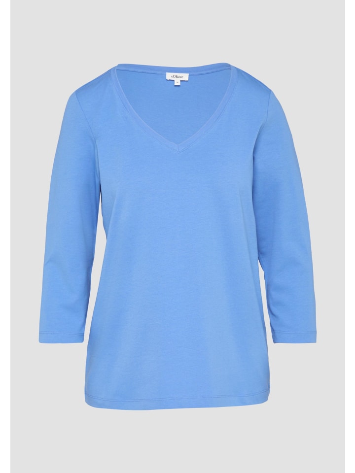 

Футболка цвета 5513_королевский синий s.Oliver