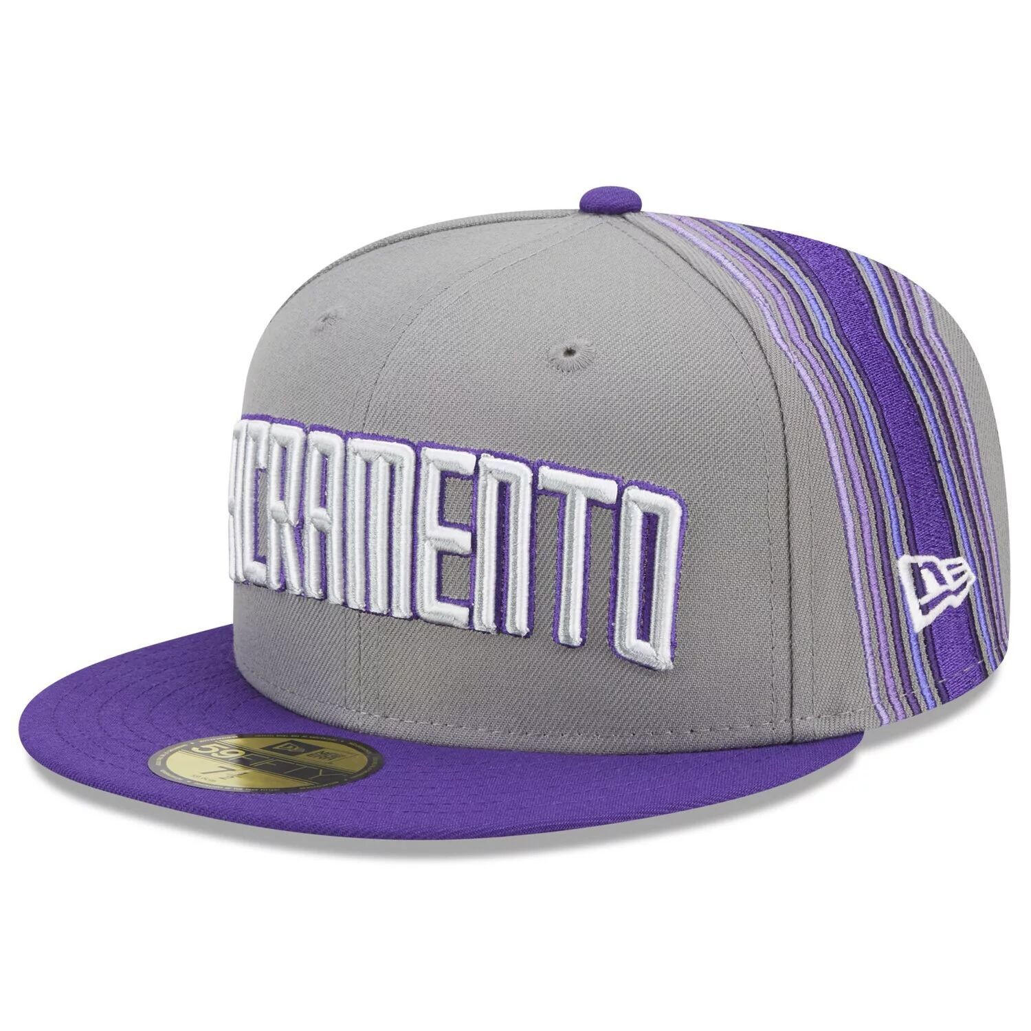 

Мужская облегающая шляпа New Era Purple Sacramento Kings 2022/23 City Edition Official 59FIFTY