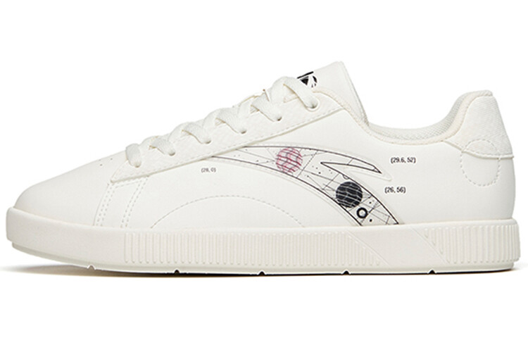 

Кроссовки ANTA Life Collection Skateboard Shoes Women's Low-Top Ivory White